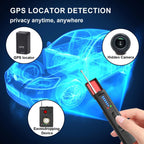 Détecteur de Caméras Cachées 6-en-1 – Scanner RF, Détecteur GPS et Dispositifs d'Écoute pour la Protection de la Vie Privée