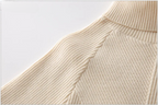 Ensemble décontracté 2PCS -Pull col roulé et Pantalon confortable