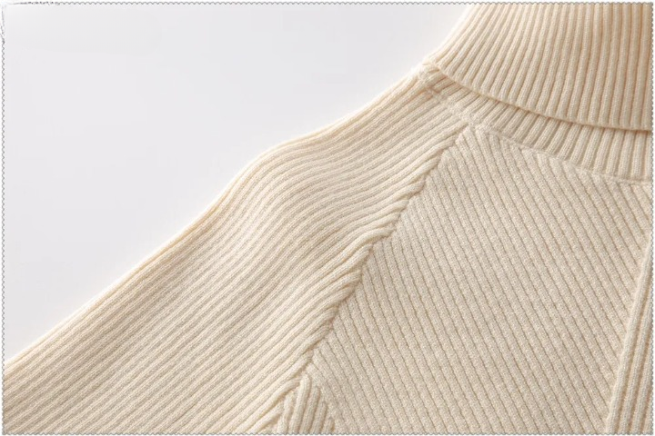 Ensemble décontracté 2PCS -Pull col roulé et Pantalon confortable