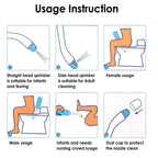 Bidet portable pour hygiéne intime - 500ml