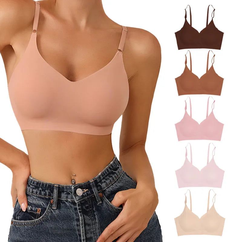 Bralette sans couture & sans armarture - Soie glacée