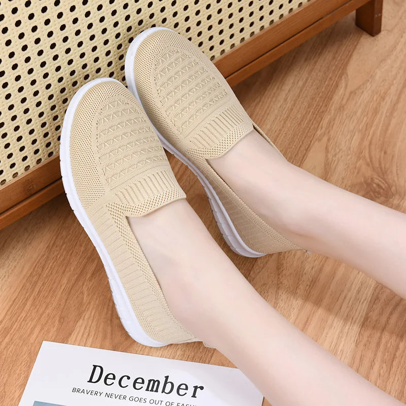 Ballerines en Maille Respirante Casual Antidérapantes