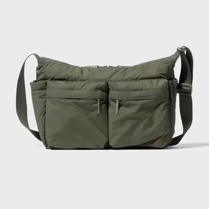 Women's Nylon Tote Bag – Practical and Stylish Multipocket Design
