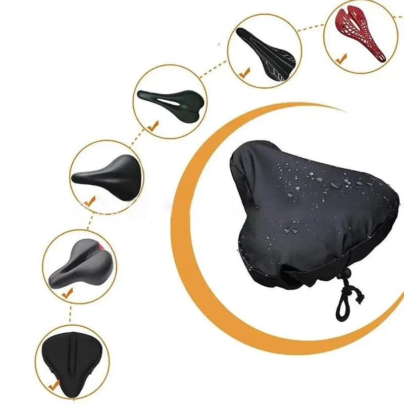 Housse protection étanche pour selle de vélo