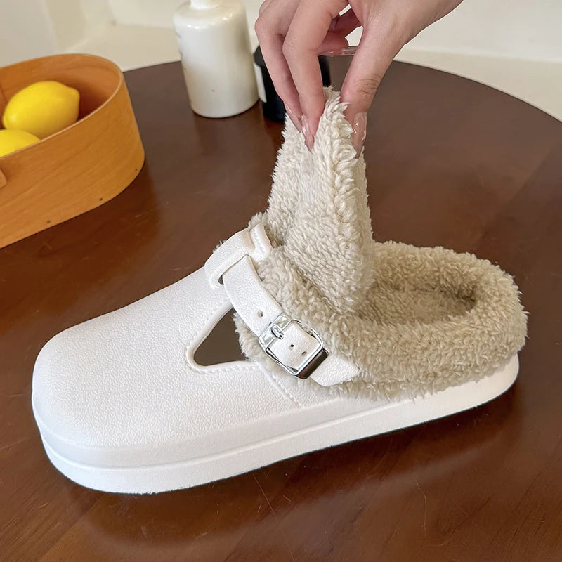 Pantoufles BIRKEN Imperméables et ULTRA Chaudes avec Sangles
