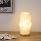 Lampe en bois Art Nordique - Effet Vague