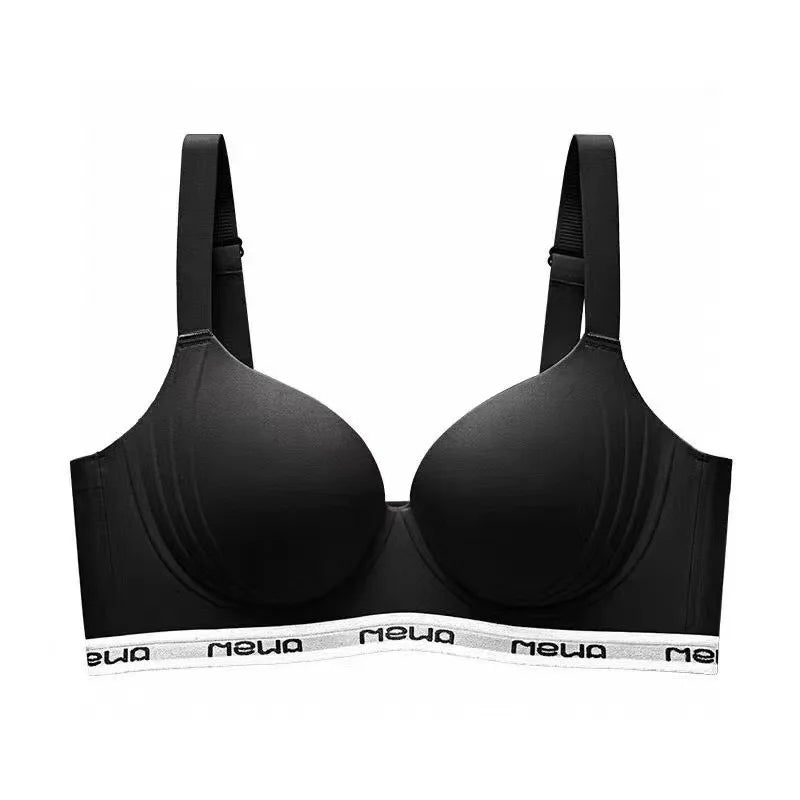 Seamless Ice Silk Push-Up Bra