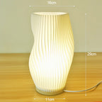 Lampe en bois Art Nordique - Effet Vague