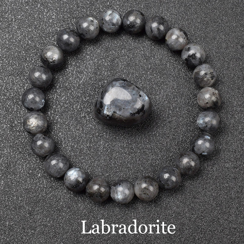 Bracelet en Pierres Naturelles – Confiance & Protection