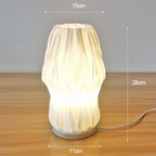 Lampe en bois Art Nordique - Effet Vague
