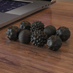 8x Boules Sensorielles Magnétiques en Silicone - Anti-Stres & Concentration