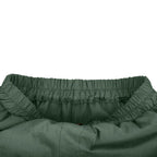 Short Long Femme Coton & Lin Taille Élastique
