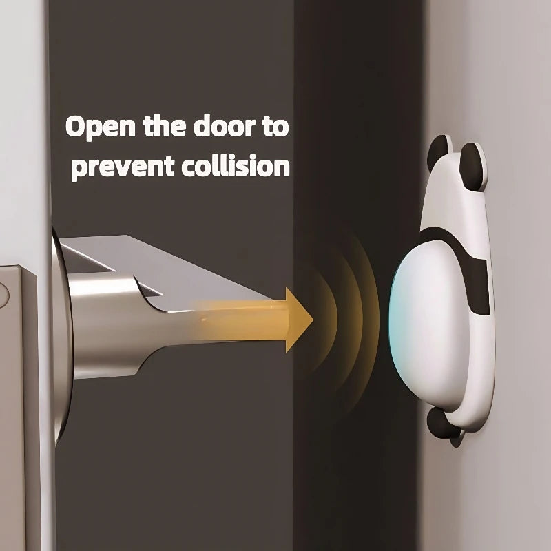 4x Butées pour Poignées de Portes Adhésives Anti-chocs