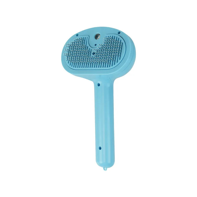 Brosse Anti-Poils Rechargeable pour Chien & Chat - Spray Intégré