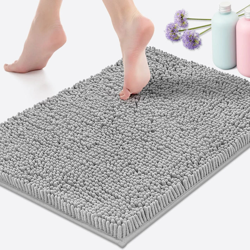 Tapis Microfibre Ultra-absorbant et Antidérapant Lavable pour Chien