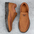 Chaussures Slip-on en Cuir PU et Maille - Homme