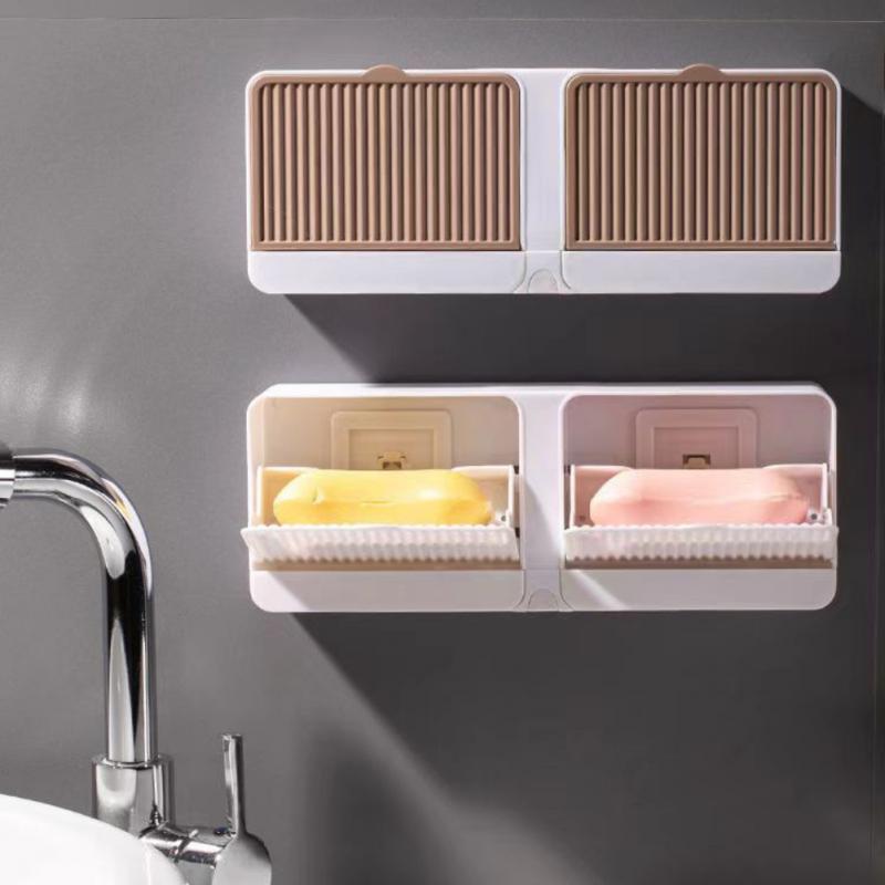 Lot de 2 Mini porte-savon mural