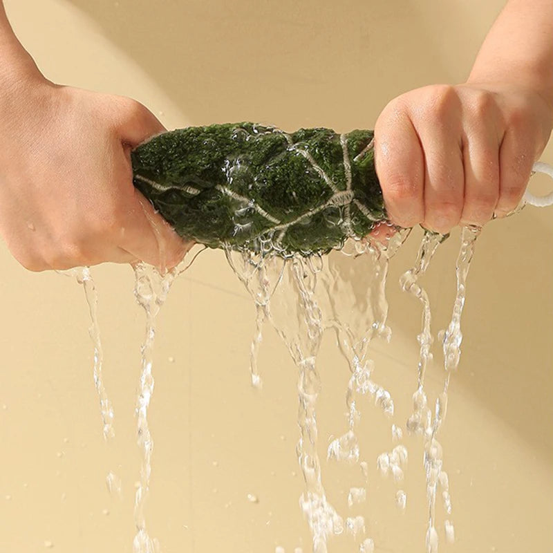 Leafy - Serviette à Main en Microfibre Absorbante en forme de Feuille