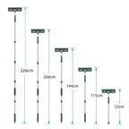 Nettoyeur de vitres Téléscopique 2 en 1
