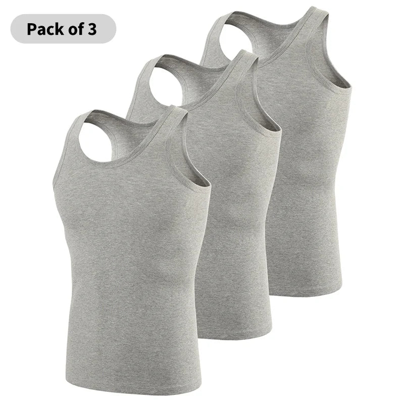 Lot de 3 Débardeur en 100% Coton