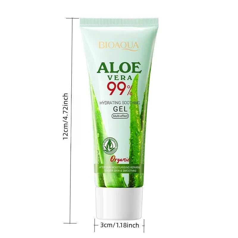 Gel d’Aloe Vera 99% Hydratant Visage & Corps – Soin Nourrissant et Apaisant pour Peaux Sensibles – 1 Acheté = 1 OFFERT