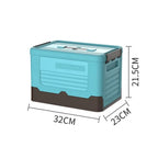 Boîte de rangement pliable multifonctionnelle