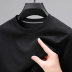 T-Shirt Gaufré Respirant à Col Rond – Homme