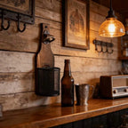 Décapsuleur Mural en Bois avec Récupérateur de Capsules - Pour Bar, Cuisine et Extérieur