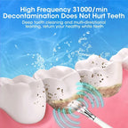 Brosse à Dents Sonique 3 en 1 – Haute Fréquence & Blanchiment
