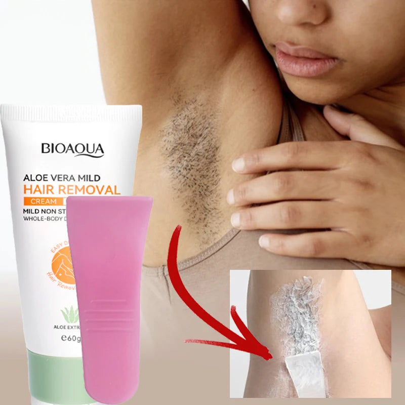 Crème dépilatoire sous la douche rapide & indolore + Spatule OFFERTE