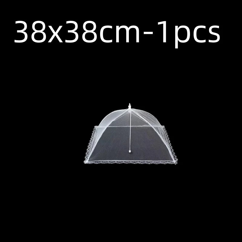 2x Cloche Alimentaire Pliable Anti-Insectes + 1 OFFERTE