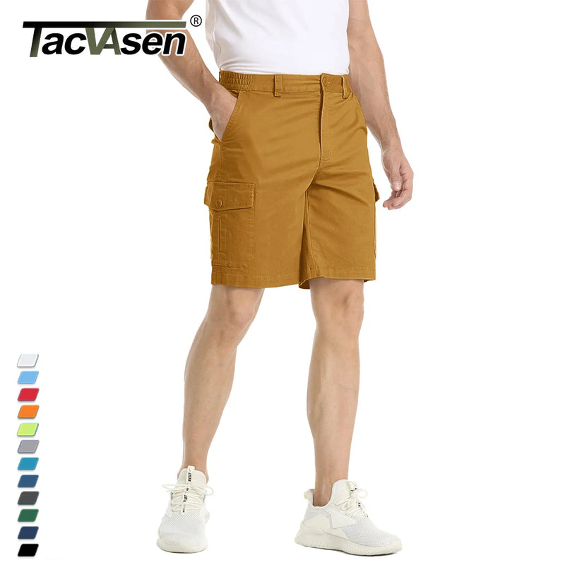Short Cargo Homme Multi-Poches Confort Été