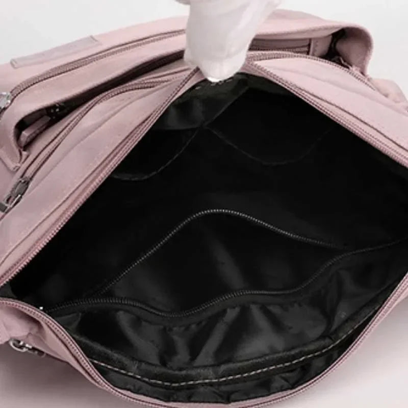 Sac Bandoulière Femme en Nylon Imperméable – Grande Capacité et Multipoches
