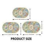 Tapis de Bain Antidérapant à Séchage Ultra-Rapide - Design Floral Élégant