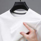 T-Shirt Gaufré Respirant à Col Rond – Homme