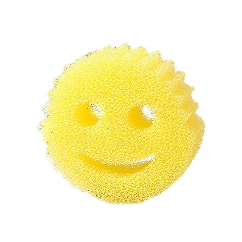 Lot de 4 Éponges magique SMILEY  à vaisselle