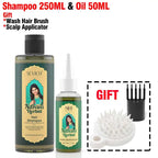 Duo Shampoing & Huile Pousse Accélérée et Anti-Chute - Brosse + Applicateur OFFERTS