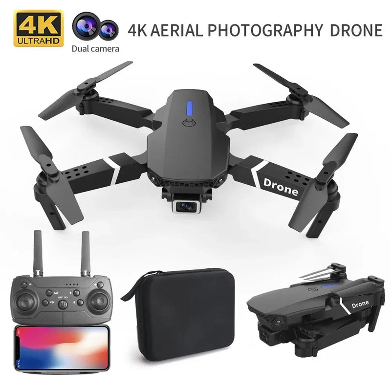 Drone Pliable 4K HD avec Double Caméra