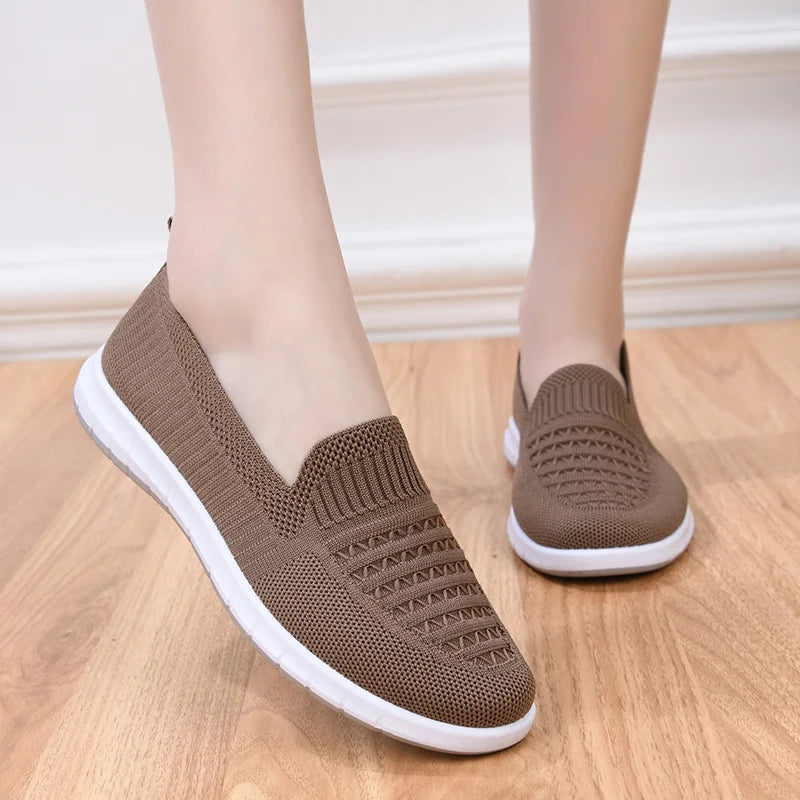 Ballerines en Maille Respirante Casual Antidérapantes