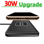 Chargeur de voiture sans fil pour téléphone 30W - Revêtement anti-dérapant