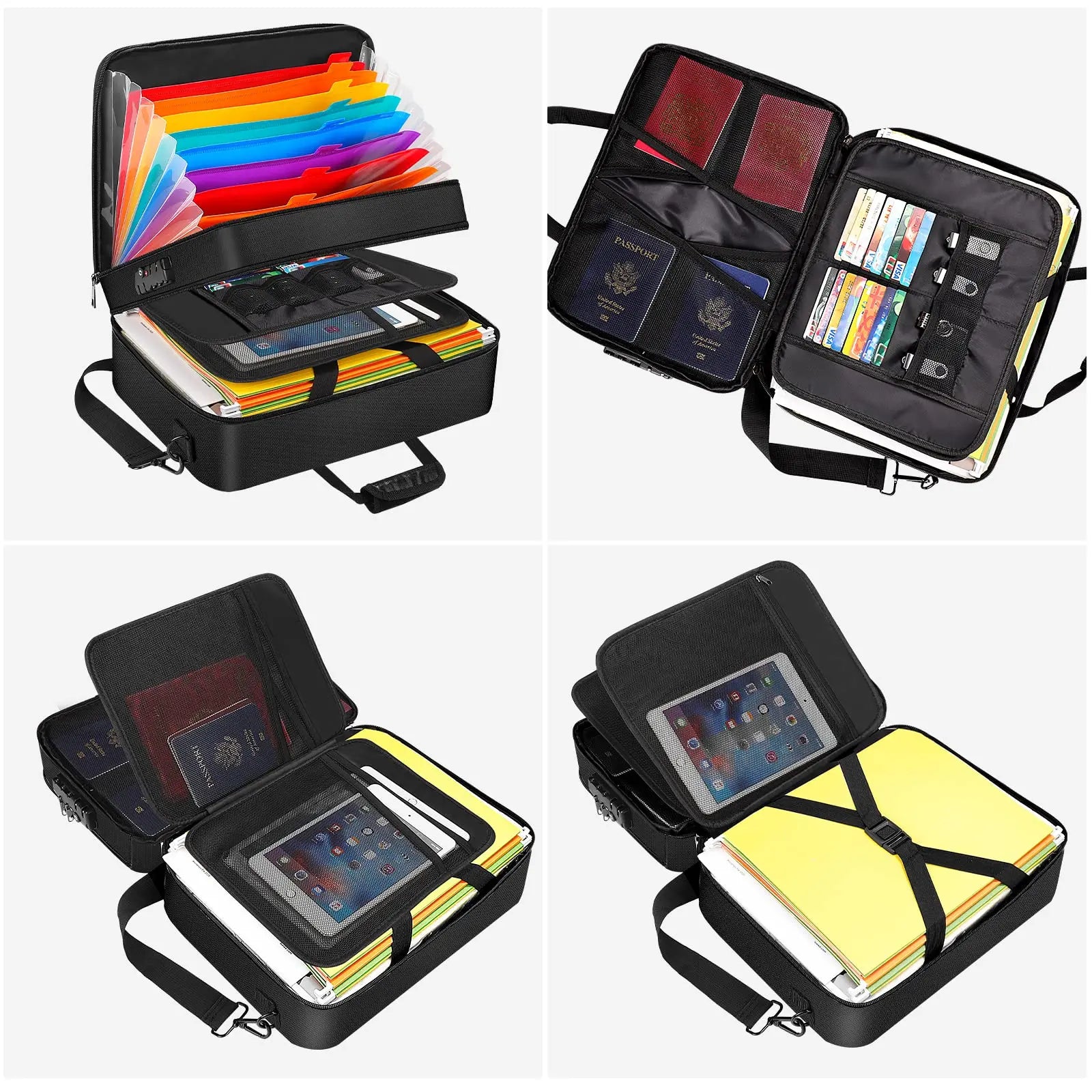 Sac Organisateur pour documents à Code