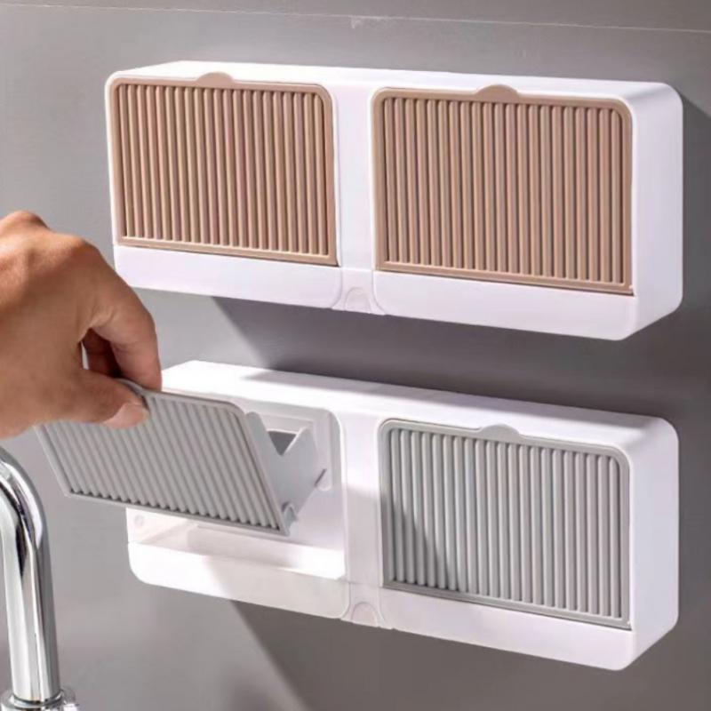 Lot de 2 Mini porte-savon mural