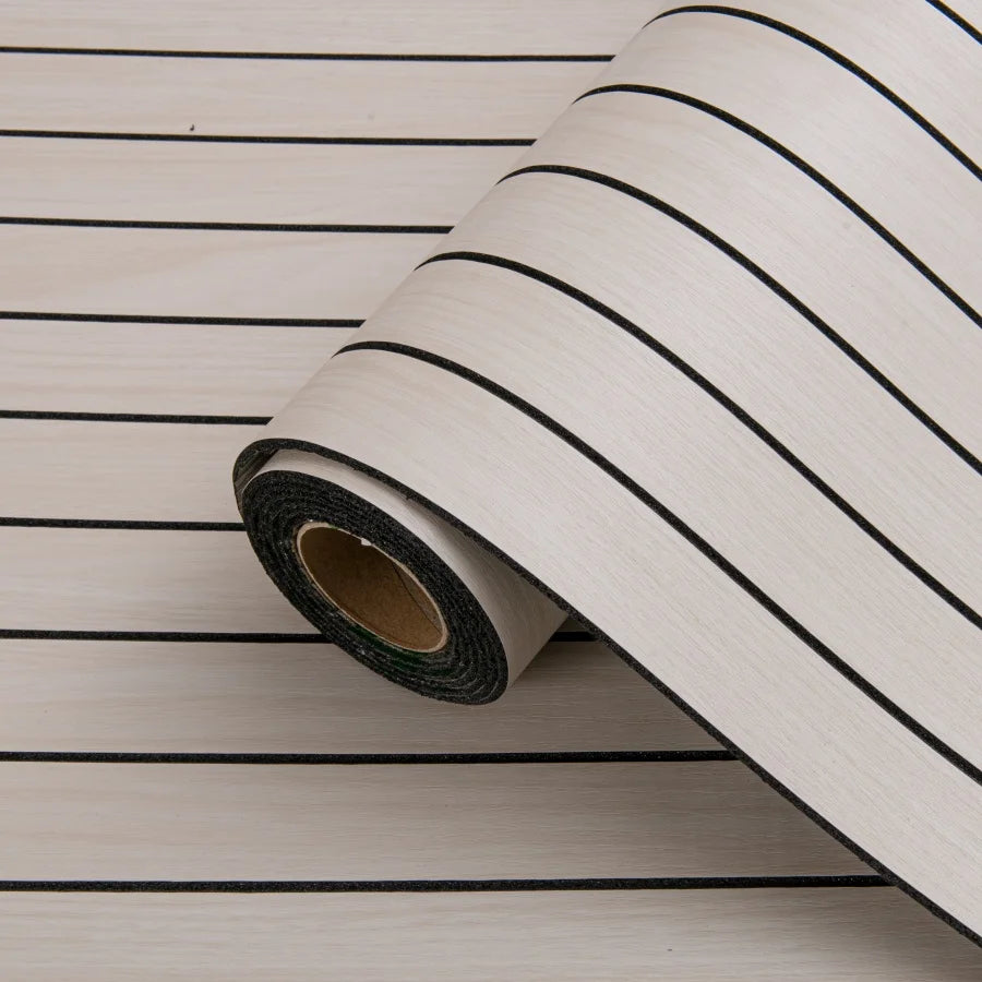 Papier peint auto-adhésif effet bois - 30 x 4m