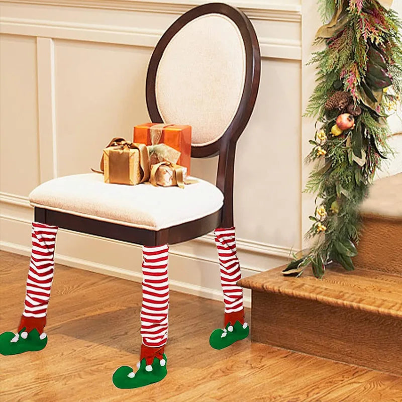 Lot de 4 Chaussettes Lutin pour Pieds de Table et Chaise