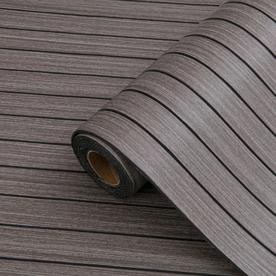 Papier peint auto-adhésif effet bois - 30 x 4m