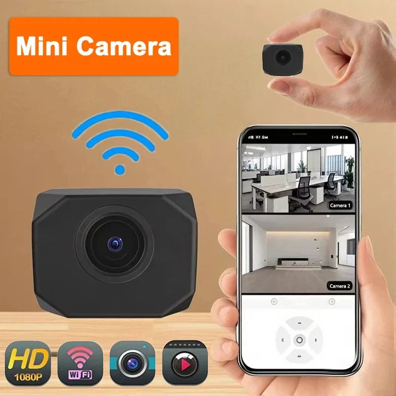 Mini Caméra ESPION WiFi HD 1080P - Discrète & Compact