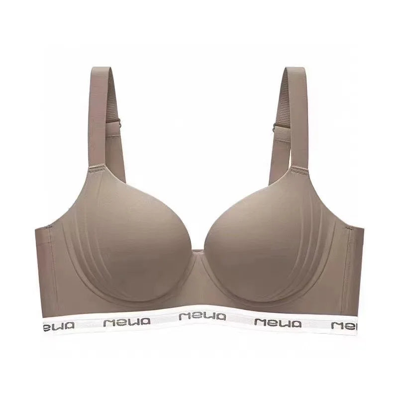 Seamless Ice Silk Push-Up Bra