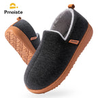 Pantoufles Chaudes Mixte à Mémoire de Forme – Semelle TPR Souple et Confortable pour l’Hiver