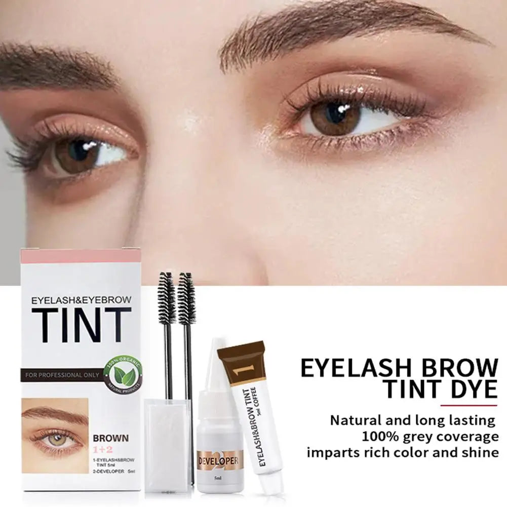 BROW & LASH Color - Kit Teinture Semi-Permanente Sourcils & Cils