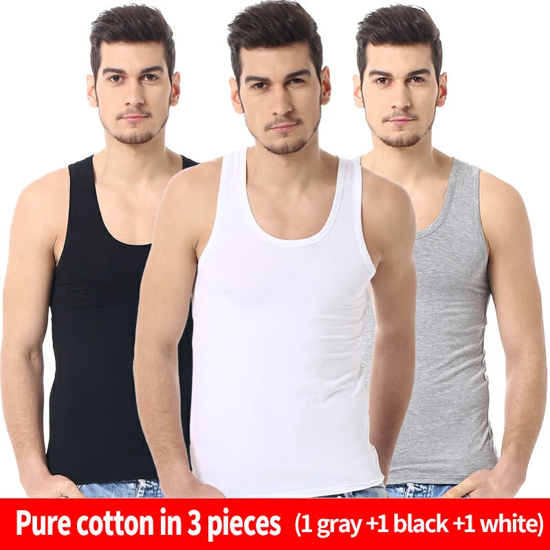 Lot de 3 Débardeur en 100% Coton